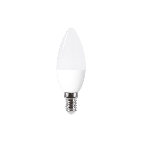 Integral LED Candle Bulb E14 470Lm 4.9W 4000K Dimmable 280 Beam Frosted Integral  - ILCANDE14DE094