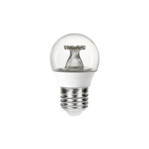 Integral LED Golf Ball Bulb E27 470Lm 4.9W 4000K Non-Dimm 220 Beam Clear Integral  - ILGOLFE27NE081