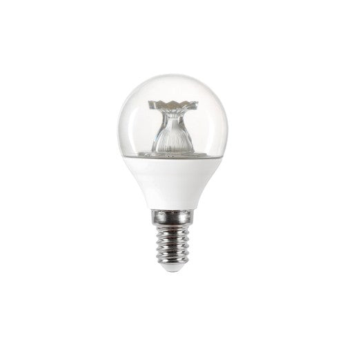 Integral LED Golf Ball Bulb E14 470Lm 4.9W 4000K Dimmable 220 Beam Clear Integral  - ILGOLFE14DE092