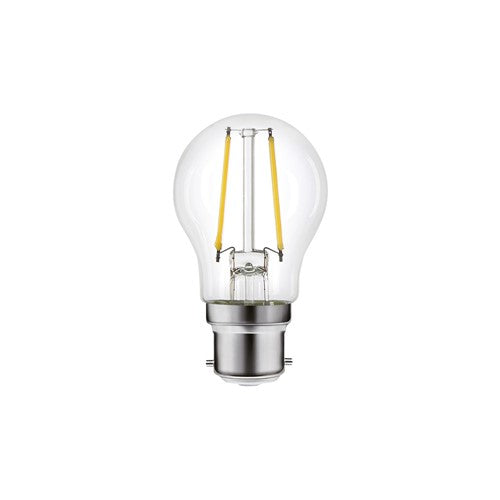 Integral LED Omni Filament Golf Ball Bulb B22 250Lm 2W 4000K Non-Dimm 320 Beam Clear Integral  - ILGOLFB22NE065