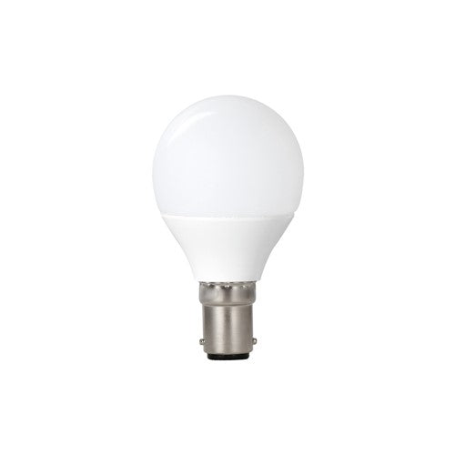 Integral LED Golf Ball Bulb B15 470Lm 4.2W 4000K Non-Dimm 240 Beam Frosted Integral  - ILGOLFB15NE087