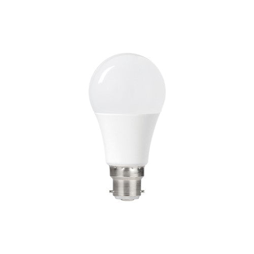 Integral LED Gls Bulb With Dusk To Dawn Dual Sensor B22 470Lm 4.8W 4000K Non-Dimm 240 Beam Frosted Integral  - ILGLSB22SE142