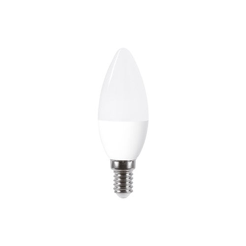 Integral LED Candle Bulb E14 806Lm 7.2W 4000K Non-Dimm 260 Beam Frosted Integral  - ILCANDE14NE090