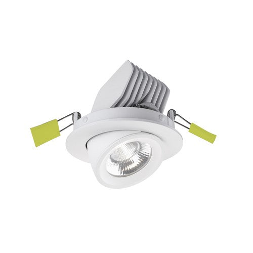 Integral LED Accentplus Scoop Adjustable Downlight 13.5W 1630Lm 120Lm/W 4000K Cri90 92Mm Cutout 36 Beam White 220-240V - Non-Dimm  - ILDL92SC010