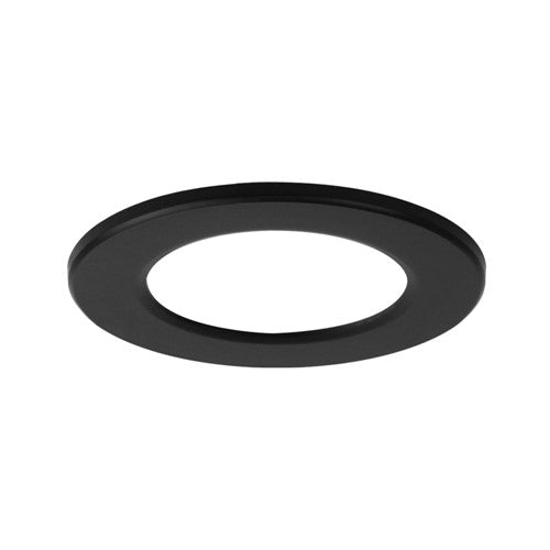 Integral LED Compact Eco Led Downlight Bezel Accessory Matt Black Round  - ILDL68GA008