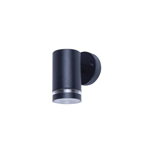 Integral LED Outdoor Stainless Steel Down Wall Light Ip65 1Xgu10  Black Integral  - ILDED039