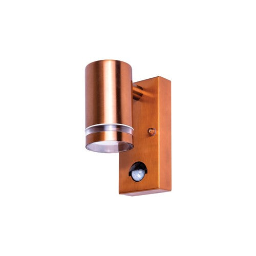 Integral LED Outdoor Stainless Steel Down Wall Light Pir Ip54 1Xgu10 Copper Integral  - ILDED046