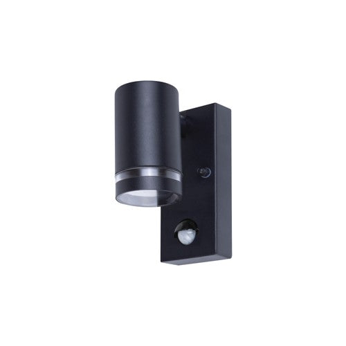 Integral LED Outdoor Stainless Steel Down Wall Light Pir Ip54 1Xgu10 Black Integral  - ILDED045