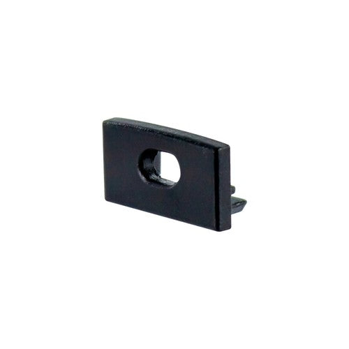 Integral LED Profile Endcap With Cable Entry Black Finish For Ilpfs048B And Ilpfs049B  - ILPFA050B