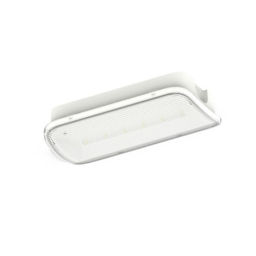 Integral LED Emergency Compact Bulkhead Ip65 1W 150Lm 3Hr Maintained Or Non-Maintained 6000K Manual Test Including Up Down Left Right Legends Integral Led  - ILEMBH028