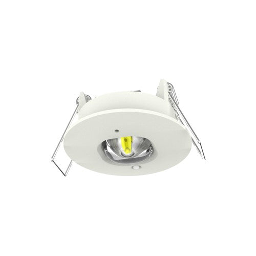 Integral LED Emergency Compact Downlight 1W 120Lm 3Hr Non-Maintained 38Mm Cutout 5700K Open Area Manual Test Integral Led  - ILEMDL072