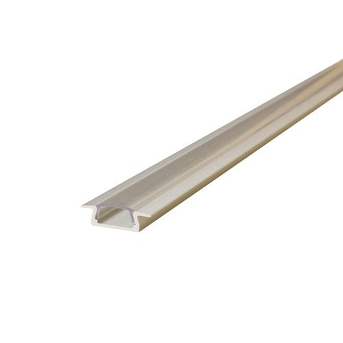 Integral LED Profile Aluminium Recessed 1M Clear Clip-In Diffuser 22 X 6Mm Include 2 Endcaps And 2 Mounting Brackets  - ILPFR197