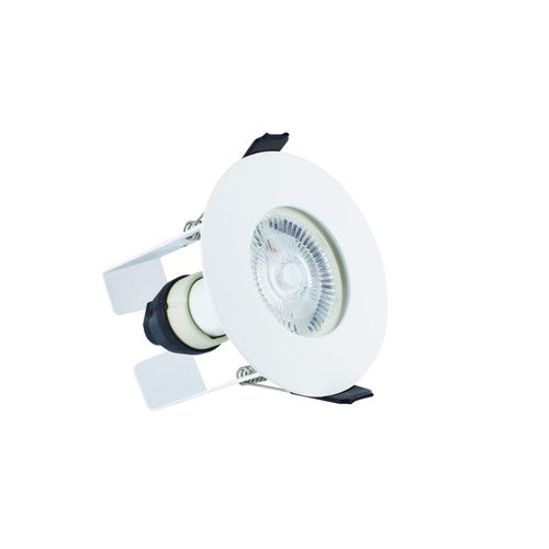 Integral LED Evofire Fire Rated Downlight 70Mm Cutout 3Pack Ip65 White Round +Gu10 Holder & Insulation Guard Integral  - ILDLFR70D003-3