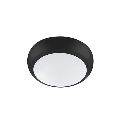 Integral LED Tough Shell Pro Bulkhead 325Mm Dia Ip65 8/12/16W 3000/4000/6000K Ik10 110 Beam Non-Dimm Black 120Lm/W  - ILBHA075