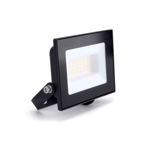 Integral LED Compact Slim Floodlight 20W 2000Lm 3000K 120 Beam 100Lm/W Ip65 Ik08 Integral Led Black  - ILFLE003