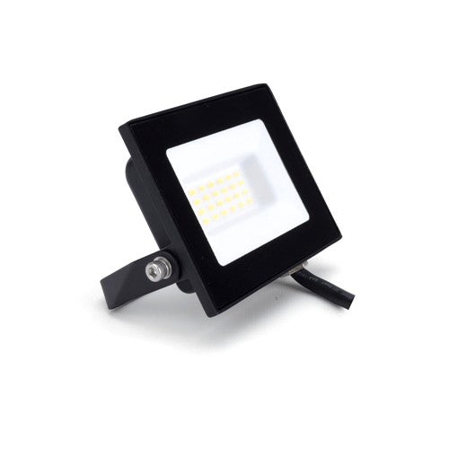 Integral LED Compact Slim Floodlight 20W 2000Lm 4000K 120 Beam 100Lm/W Ip65 Ik08 Integral Led Black  - ILFLE017