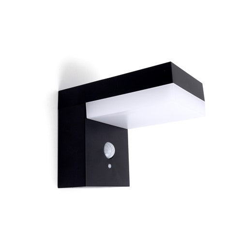 Integral LED True Solar Outdoor Wall Light Ip44 Adjustable 60/360/ 575Lm 6W 3000K Black Integral  - ILSWLB006