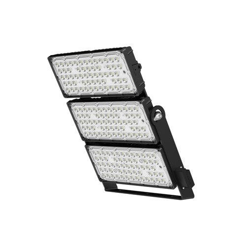 Integral LED Precision Pro Ii Floodlight 600W 93000Lm 4000K Polarised 50 Beam 155Lm/W Ip66 Ik10 Integral Led Black  - ILFLD412