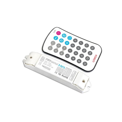 Integral LED Rf Receiver And Remote Button Digital Rgb Pixel 5-24V Constant Voltage Max 1020 Pixels 50W(5V) And 120W(12V) And 240W(24V) Integral  - ILRC023