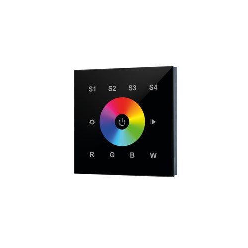 Integral LED Rf Wall Mount Touch Remote Rgbw 1 Zone 100-240 Ac Input Black Integral  - ILRC018