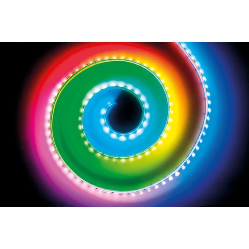 Integral LED Digital Pixel Strip Ip20 5M Rgb 12V 14.4W/M 60Led/M 10Mm Width 115 Beam Bag Pack Integral  - ILSTRGBA073E