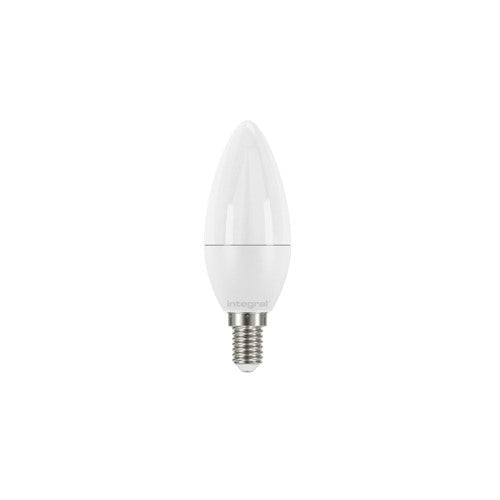 Integral LED Candle Bulb E14 806Lm 7.2W 2700K Non-Dimm 260 Beam Frosted Integral  - ILCANDE14NC054