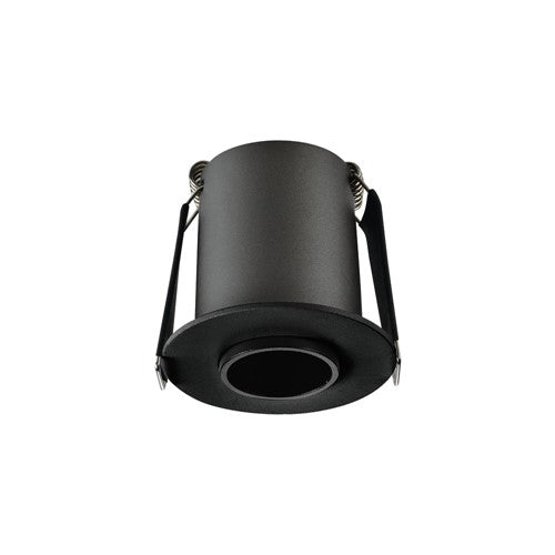 Integral LED Hi-Brite Downlight 45Mm Cutout 9W 500Lm 58Lm/W 3000K 30 Beam Non-Dimm Finish-A Black Integral  - ILDL45K002