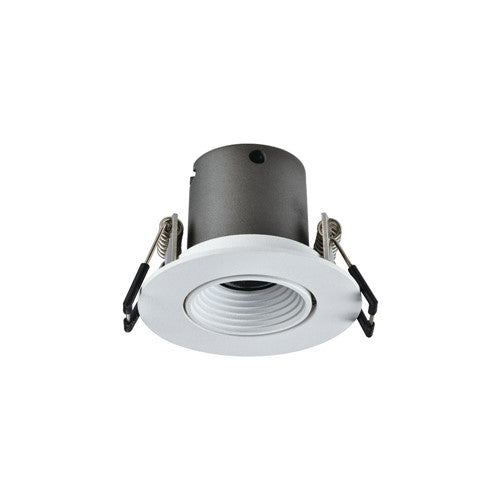 Integral LED Mini Tiltable Downlight 50Mm Cutout 3.3W 155Lm 47Lm/W 3000K 15 Beam Non-Dim Finish-F White Integral  - ILDL50J005