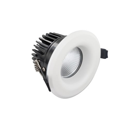 Integral LED Luxfire Fire Rated Downlight 70Mm Cutout Ip65 410Lm 6W 3000K 36 Beam Dimmable 68Lm/W White Integral  - ILDLFR70A001