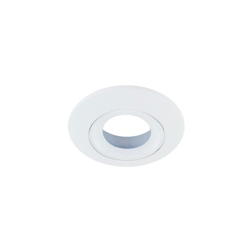 Integral LED Luxfire Fire Rated Tiltable Downlight White Bezel Integral  - ILDLFR92C019