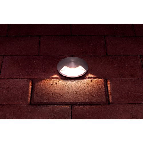 Integral LED Outdoor In Ground Uplight With H2O Stop Ip67 45Lm 4.5W 3000K Pathlight 1 Way Stainless Steel Integral  - ILGDA003