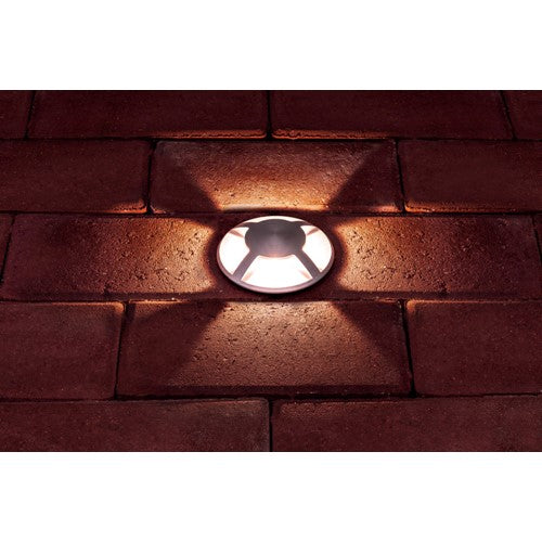 Integral LED Outdoor In Ground Uplight With H2O Stop Ip67 115Lm 4.5W 3000K Pathlight 4 Way Stainless Steel Integral  - ILGDA005