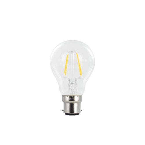 Integral LED Omni Filament Gls Bulb B22 470Lm 3.4W 2700K Non-Dimm 320 Beam Clear Integral  - ILGLSB22NC002