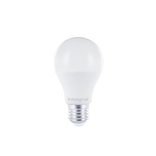 Integral LED Gls Bulb E27 806Lm 7W 5000K Non-Dimm 240 Frosted Integral  - ILGLSE27NF072