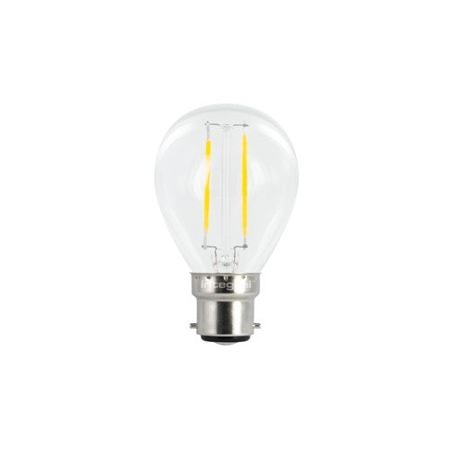 Integral LED Omni Filament Golf Ball Bulb B22 250Lm 1.8W 2700K Non-Dimm 320 Beam Clear Integral  - ILGOLFB22NC003