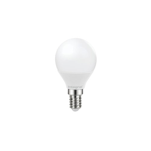 Integral LED Golf Ball Bulb E14 470Lm 4.2W 2700K Dimmable 240 Beam Frosted Integral  - ILGOLFE14DC044