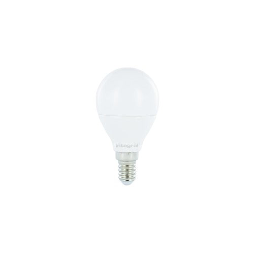 Integral LED Golf Ball Bulb E14 806Lm 6.5W 2700K Non-Dimm 240 Beam Frosted Integral  - ILGOLFE14NC040