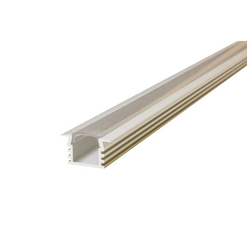 Integral LED Profile Aluminium Recessed 2M Clear Slide-In Diffuser For Ip65 10Mm Width Strip Integral  - ILPFR023