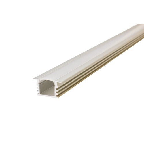 Integral LED Profile Aluminium Recessed 1M Slide-In Frosted Diffuser For Ip65 10Mm Width Strip Integral  - ILPFR024