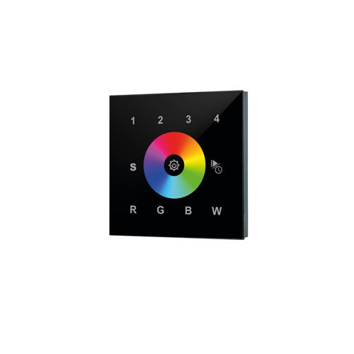 Integral LED Rf Wall Mount Touch Rgbw 4 Zone 100-240 Ac Input Black Integral  - ILRC015