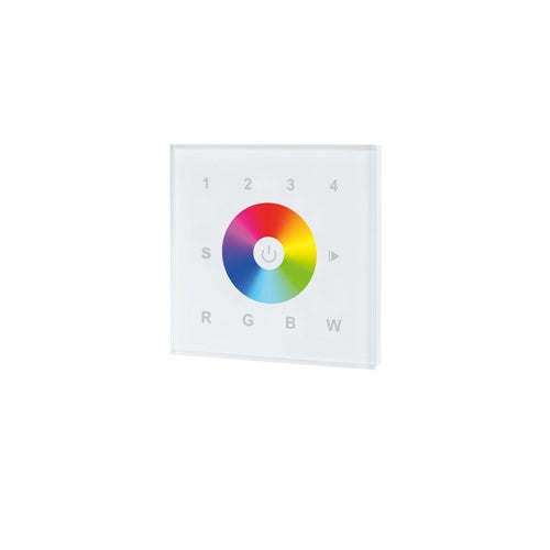 Integral LED Rf Wall Mount Touch Rgbw 4 Zone 100-240 Ac Input White Integral  - ILRC017