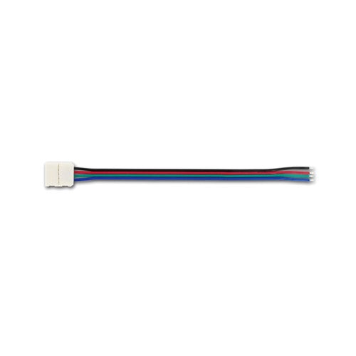 Integral LED Connector To 150Mm Wire 5Pack For Ip33/Ip20 10Mm Width Rgb Strip Integral  - ILSTAA037