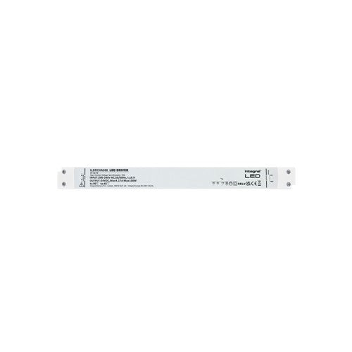 Integral LED Constant Voltage Long & Slim Driver 100W 24Vdc Ip20 Non-Dimm 180-264V Input  - ILDRCVA068