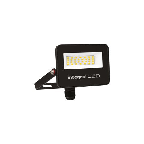 Integral LED Super Slim 2 Floodlight Ip67 2000Lm 20W 4000K 120? Non-Dimm 100Lm/W Black Integral  - ILFLC231