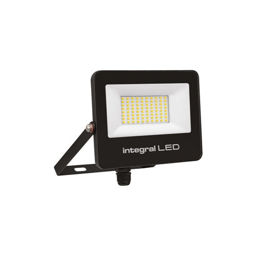 Integral LED Super Slim 2 Floodlight Ip67 5000Lm 50W 4000K 120 Non-Dimm 100Lm/W Black Integral  - ILFLC233