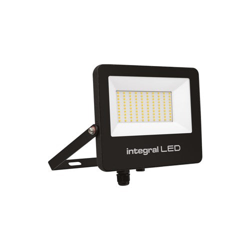 Integral LED Super Slim 2 Floodlight Ip67 7000Lm 70W 4000K 120? Non-Dimm 100Lm/W Black Integral  - ILFLC234