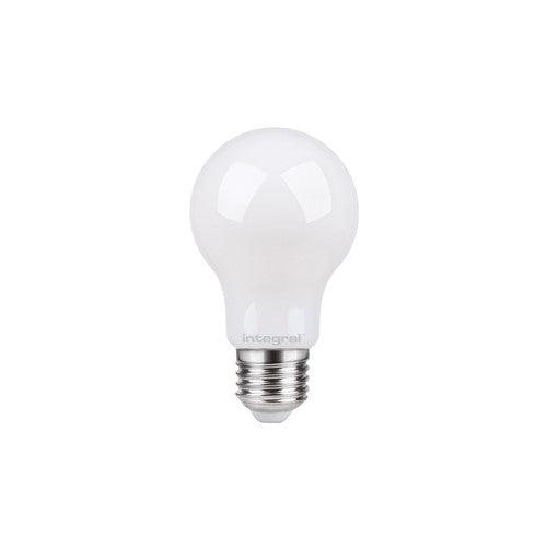 Integral LED Classic Filament Gls Bulb E27 830Lm 7W 5000K Dimmable 300 Beam Frosted Integral  - ILGLSE27DF104