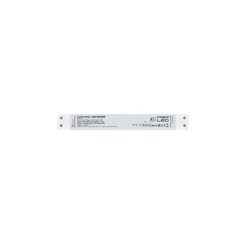 Integral LED Constant Voltage Long & Slim Driver 45W 24Vdc Ip20 Non-Dimm 180-264V Input  - ILDRCVA066