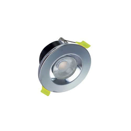 Integral LED J-Series Low-Profile Fire Rated Downlight 68Mm Cutout Ip65 600Lm 6W 3000K 38 Beam Dimmable 100Lm/W Polished Chrome Integral  - ILDLFR68J003