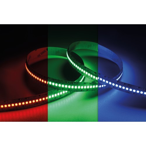 Integral LED Spotless 3M Rgb Led Strip Ip20 24V 28.8W/M 240 Led?S/M 12Mm Width 120 Beam Bag Pack  - ILSTRGBA175E